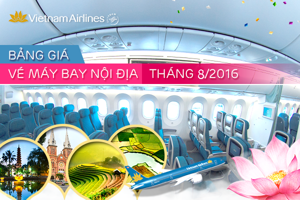 ve may bay vietnam airlines noi dia