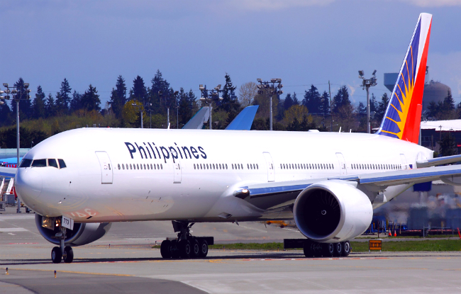 ve may bay philippine airlines