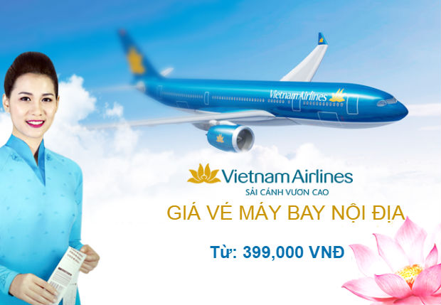 Tháng 12/2019 này vé máy bay nội địa nào rẻ nhất từ hãng Vietnam Airlines?