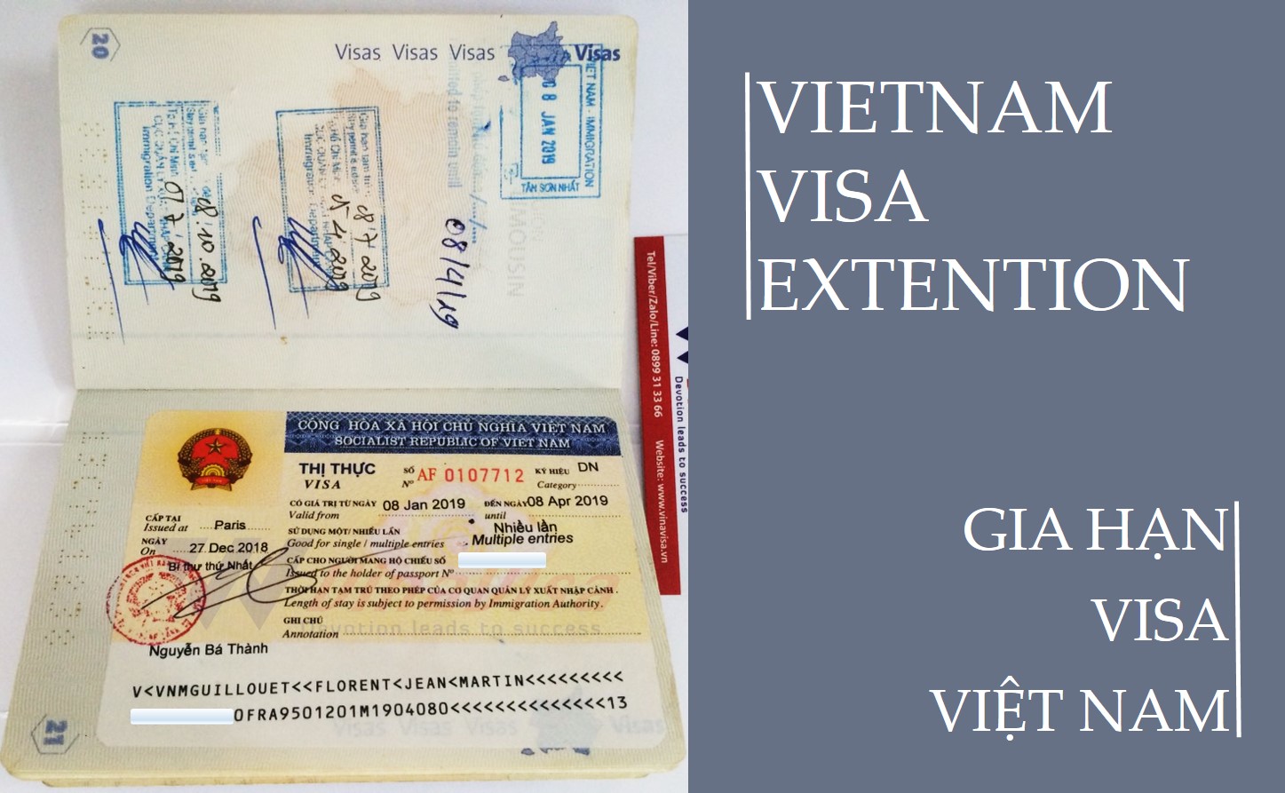 Tư vấn thủ tục Gia hạn visa cho người Trung Quốc