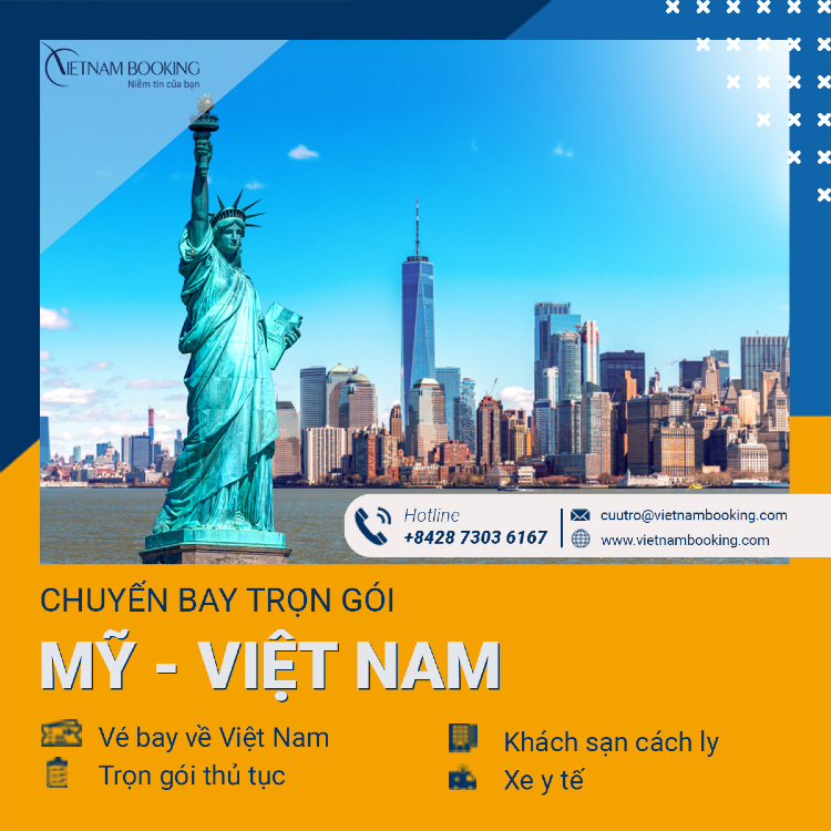 Chuyến bay charter từ New York về Sài Gòn