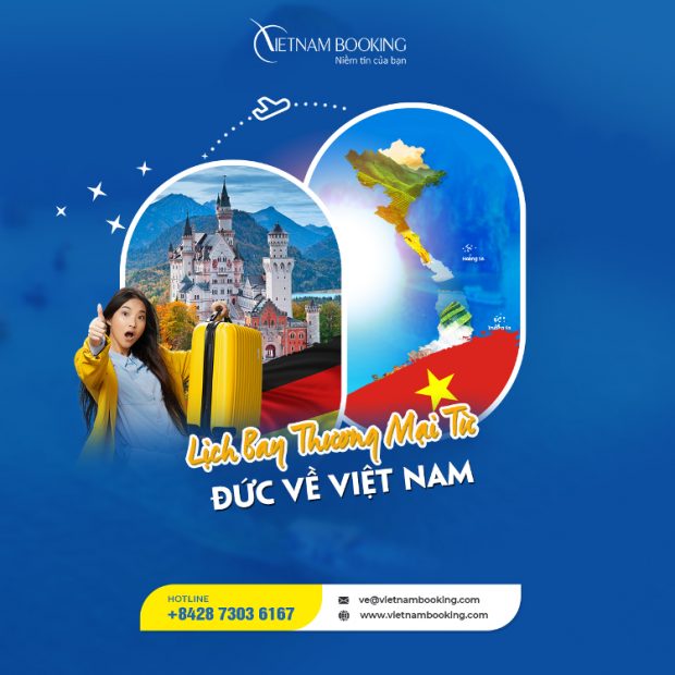 Vé máy bay từ Đức về Việt Nam