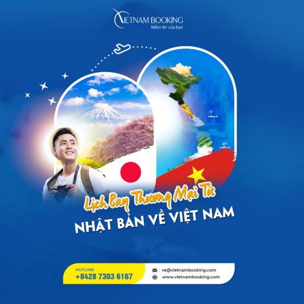 Vé máy bay từ Nhật Bản về Việt Nam