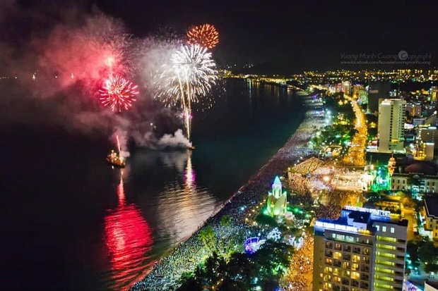Festival biển Nha Trang pháo hoa