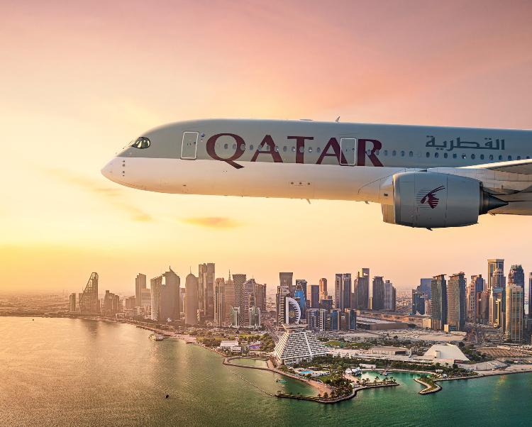 vé máy bay đi Qatar Qatar Airways