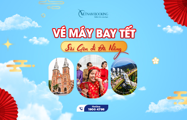 Nhiều ưu đãi vé máy bay Tết 2023 Sài Gòn đi Đà Nẵng