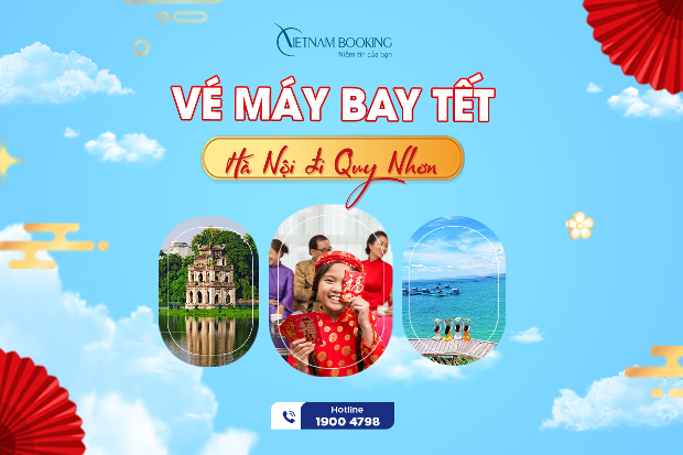 Đã có vé máy bay Tết 2023 Hà Nội đi Quy Nhơn, chỉ từ 289.000Đ