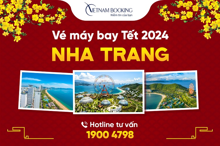 vé máy bay Tết 2024 đi Nha Trang